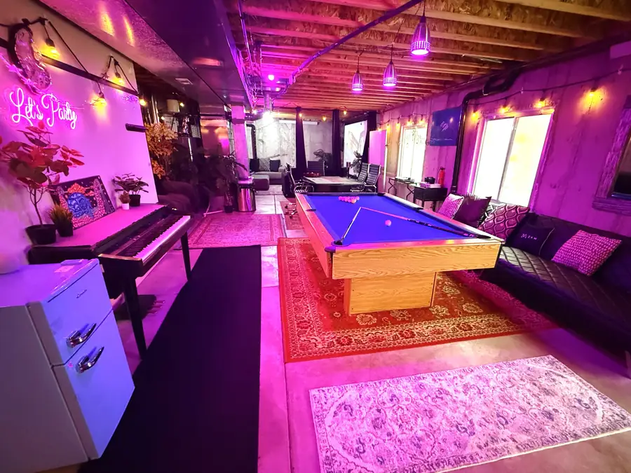 Game room pool table